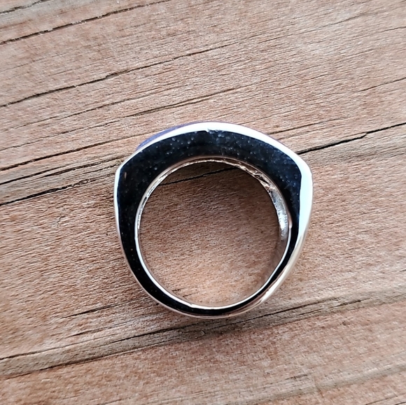 Lapis Lazuli & Sterling Silver (Size 6) - Picture 4 of 6